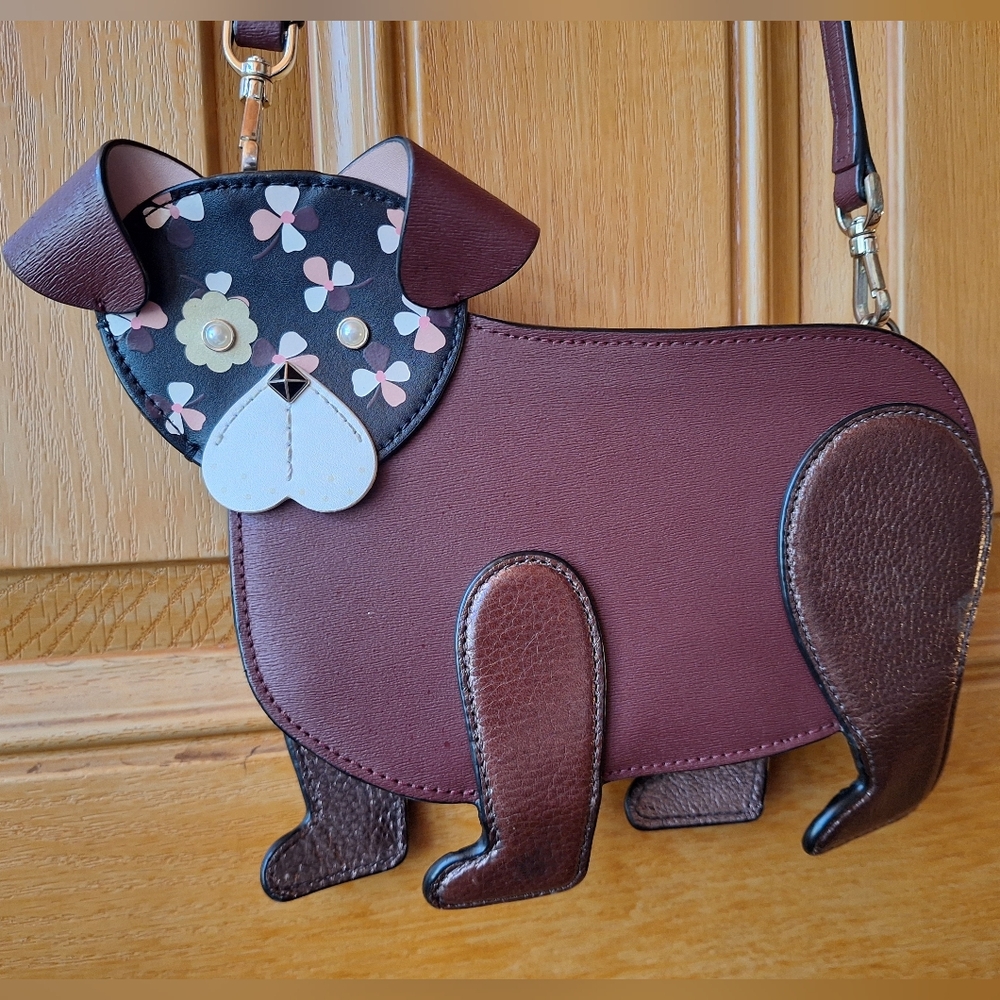 Dog-Shaped Multi Colored Crossbody Bag By Kate Spade
